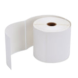 White shipping labels, 102x150mm, 10 rolls.