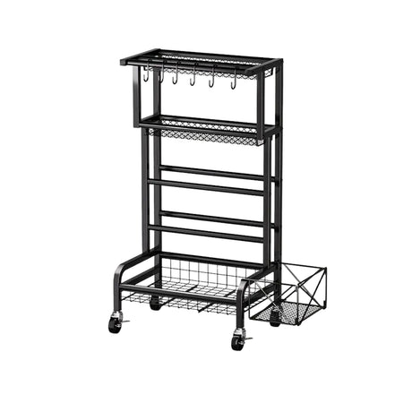 Social Hike Gym Equipment Storage Rack on Wheels Dumbbells Weights Organiser.