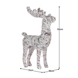 Christabelle 112cm Animated Reindeer Christmas Led Lights Tinsel Xmas Decor
