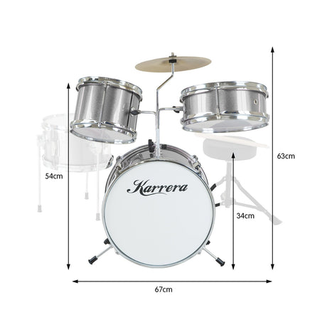 Karrera silver drum.