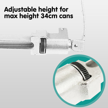 Klika can opener kitchen tool, heavy duty.