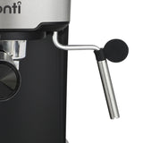 Pronti CM-850D Coffee Machine 20 Bar Espresso Maker with Milk Frother and 1.25L Tank