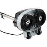 Kartrite Hauskeeper Gen2 5-in-1 Black Electric Floor Polisher Hard Waxer Buffer Scrubber Cleaner 240v With Twin Rotating Brushes 6m Power Cord