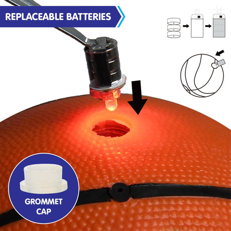 Trampoline ball.