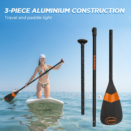 Kahuna adjustable SUP paddles, lightweight.