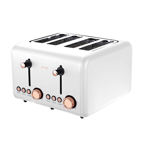 White toaster kettle.