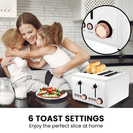 White toaster kettle.