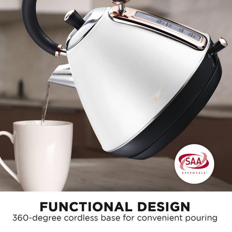 White toaster kettle.