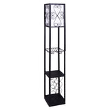 Sarantino Etagere floor lamp, freestanding.