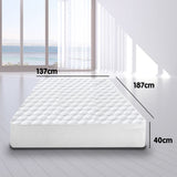 Laura Hill Luxury Cool Max Comfortable Fully Fitted Bed Mattress Protector Queen