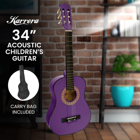 Purple cut guitar.