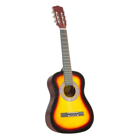 Wooden childrens guitar, supplied with a carry bag.