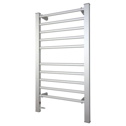 Pronti Heated Towel Rack Electric Bathroom Towel Rails Warmer Ev-160- Silver