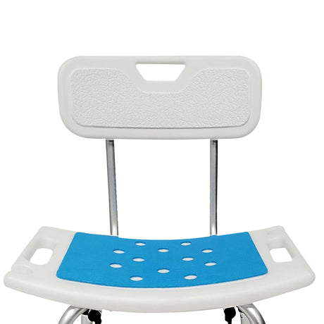 Orthonica aluminium adjustable shower chair.