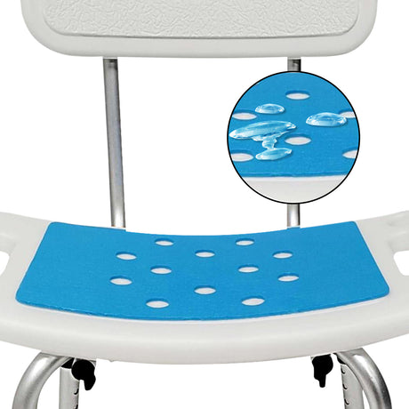 Orthonica aluminium adjustable shower chair.