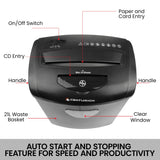 Centurion 21L Cross-Cut Office Shredder 10-Sheet Paper, CD & Credit Card Security