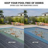 HydroActive UV-Resistant Swimming Pool Leaf Net Cover   6 x 11m