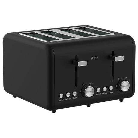 Silver slice toaster.