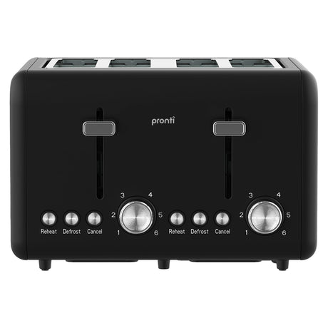 Silver slice toaster.