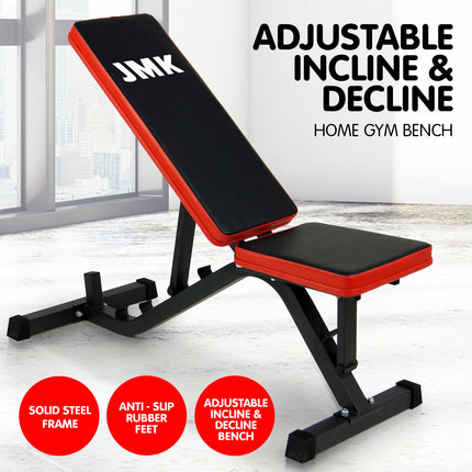 Powertrain Adjustable Incline Decline Home Gym Bench