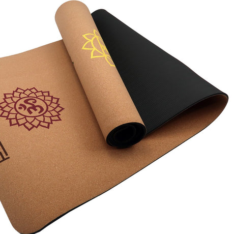 Yoga mat, with a non-slip base, eco friendly, lightweight.
