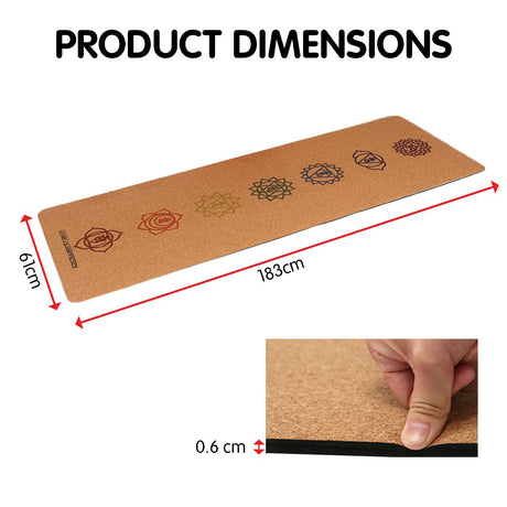 Yoga mat, with a non-slip base, eco friendly, lightweight.