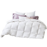 Duck feather quilt, single size.