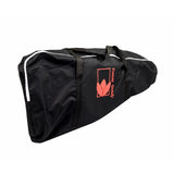 Black portable carry bag.