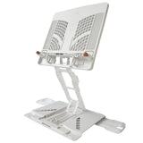 White foldable holder.