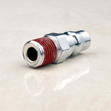 10X 1/4" Nitto Type Male Air Coupling Coupler Fitting Connector 4 x 1.5cm