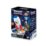 Rocket Projector Night Light Kids Stem Toy Outer Space Planet.
