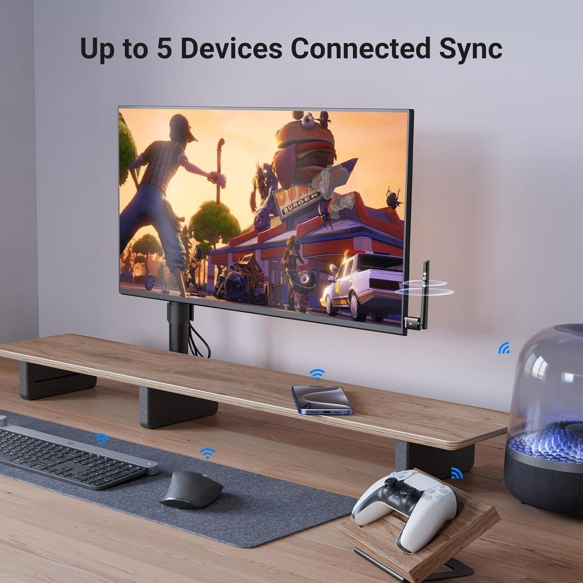 UGREEN Bluetooth adapter.