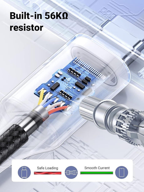 Nylon fast charging cable.