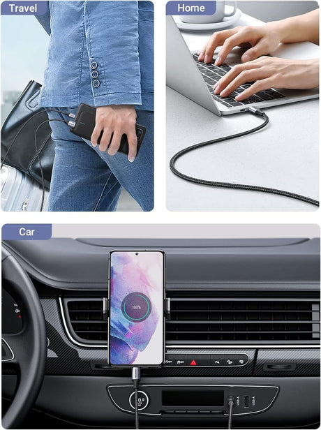 Nylon fast charging cable.