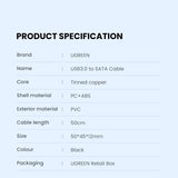 USB adapter cable.
