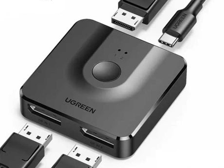 UGREEN Bidrectional displayport switches.