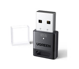 UGREEN 75073 Bluetooth 6.0 USB Dongle Adapter 20m Range, 5 Device Connection, Plug & Play for PC/Laptop