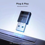 UGREEN 75073 Bluetooth 6.0 USB Dongle Adapter 20m Range, 5 Device Connection, Plug & Play for PC/Laptop