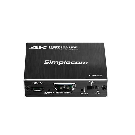 Simplecom Duplicator port HDMI, model CM412.