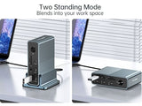 ACASIS DS-7A15 15-in-1 USB-C Dock Triple 4K HDMI DP 10Gbps PD Docking Station