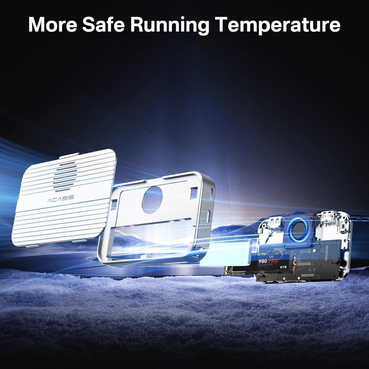 ACASIS SSD Gbps magnetic docking hub, model EC1401.