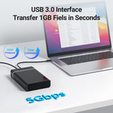 ACASIS EC-5351C 3.5" SATA HDD Protocols Enclosure - USB3.2 Gen1 5Gbps Max 30TB with AC Power Supply