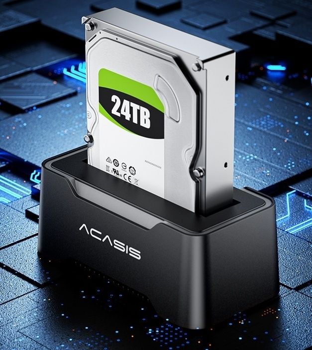 ACASIS EC-6104Air Multi SATA SSD/HDD 2.5" & 3.5" Docking Station