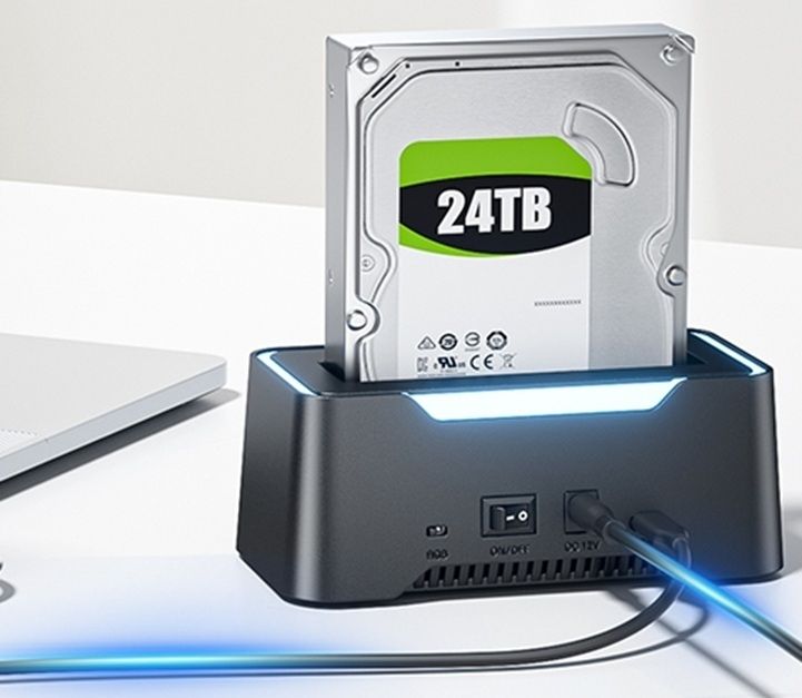 ACASIS EC-6104Air Multi SATA SSD/HDD 2.5" & 3.5" Docking Station