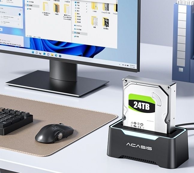 ACASIS EC-6104Air Multi SATA SSD/HDD 2.5" & 3.5" Docking Station