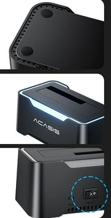 ACASIS EC-6104Air Multi SATA SSD/HDD 2.5" & 3.5" Docking Station