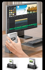ACASIS EC-6104Air Multi SATA SSD/HDD 2.5" & 3.5" Docking Station