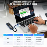 ACASIS EC-6608AIR M.2 NVMe SSD Enclosure USB-C 10Gbps Cooling Fan Case