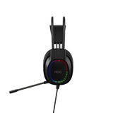 AOC ACG2500BK Wired RGB USB Gaming Stereo Headset 2M Cable Black
