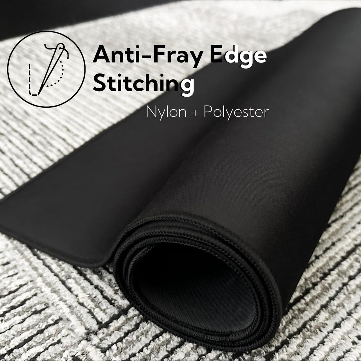 AOC GP100XL Gaming Mouse Pad with Jessey Fabric Surface+Anti-Slip Size: 80x30x0.3cm